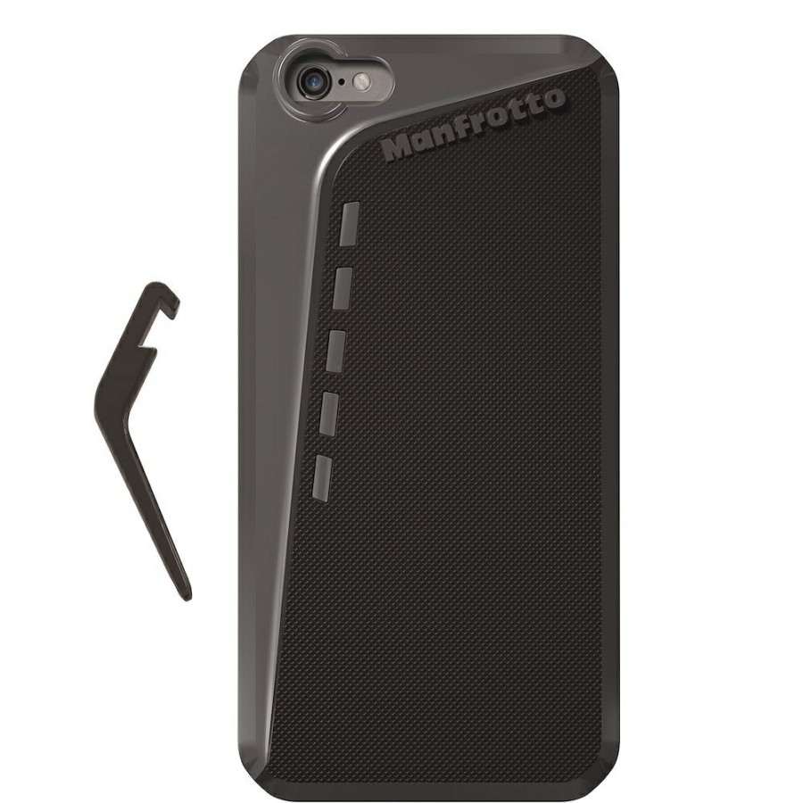 SMARTTELEFONER, ACTIONKAMERA & DRONER Manfrotto | Black Case For Iphone 6 Plus + Kickstand