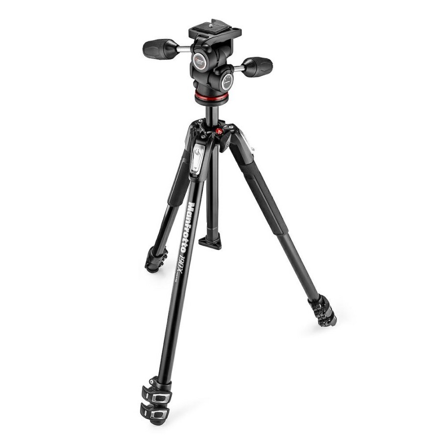 FOTOSTATIV Manfrotto | 190X Stativ Med 804 Treveishode Og Hurtigkobling