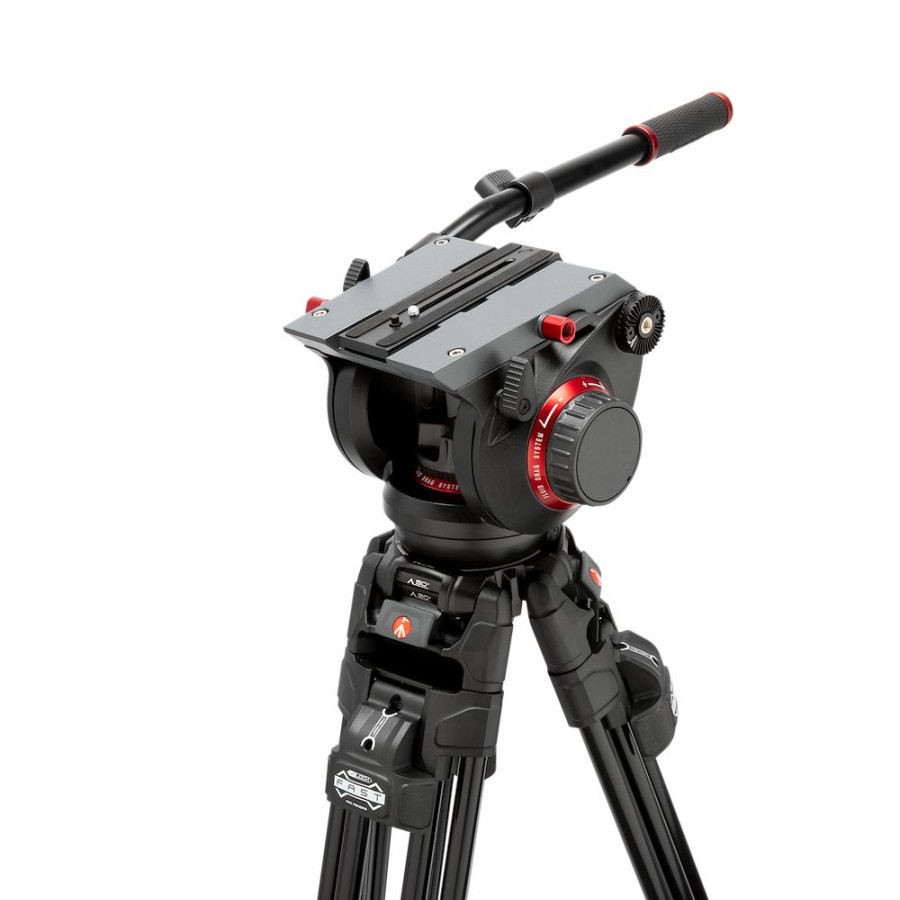 VIDEOSTATIV Manfrotto | Manfrotto 509 Pro Videohode Med 645 Fast Twin Alu-Stativ