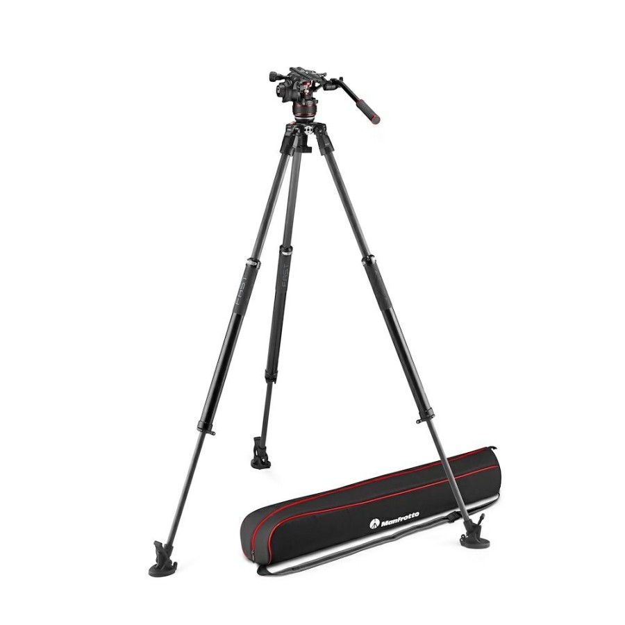 VIDEOSTATIV Manfrotto | Nitrotech 612 Med 635 Fast Videostativ Karbonfiber