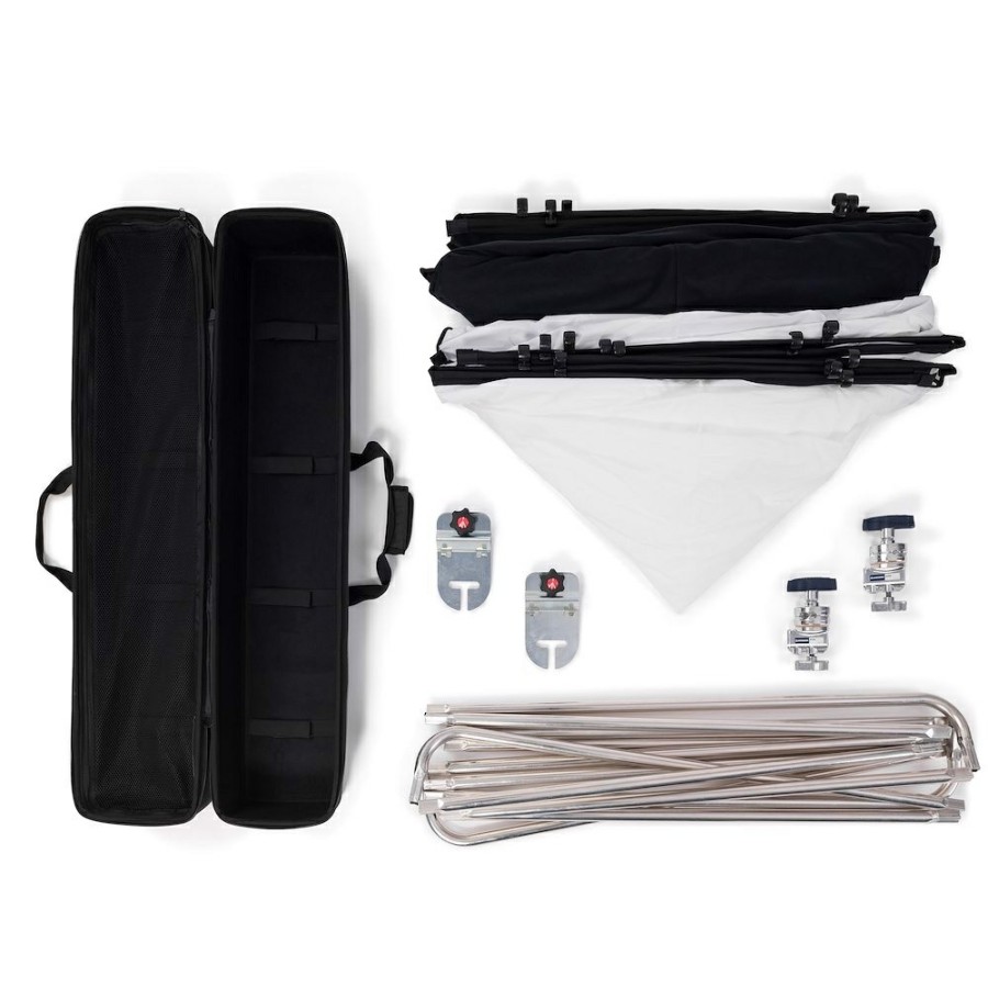 Lys Manfrotto | Pro Scrim Alt I Et Sett 2.9X2.9M Ekstra Stor