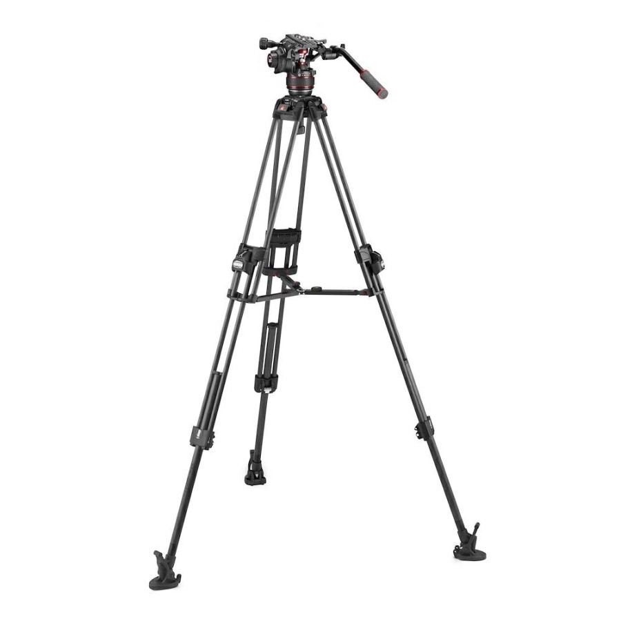 VIDEOSTATIV Manfrotto | Nitrotech 608 Med 645 Fast Twin Karbon-Stativ