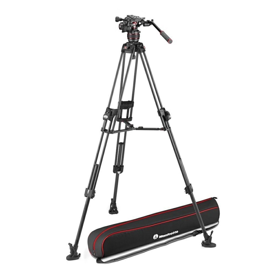 VIDEOSTATIV Manfrotto | Nitrotech 608 Med 645 Fast Twin Karbon-Stativ