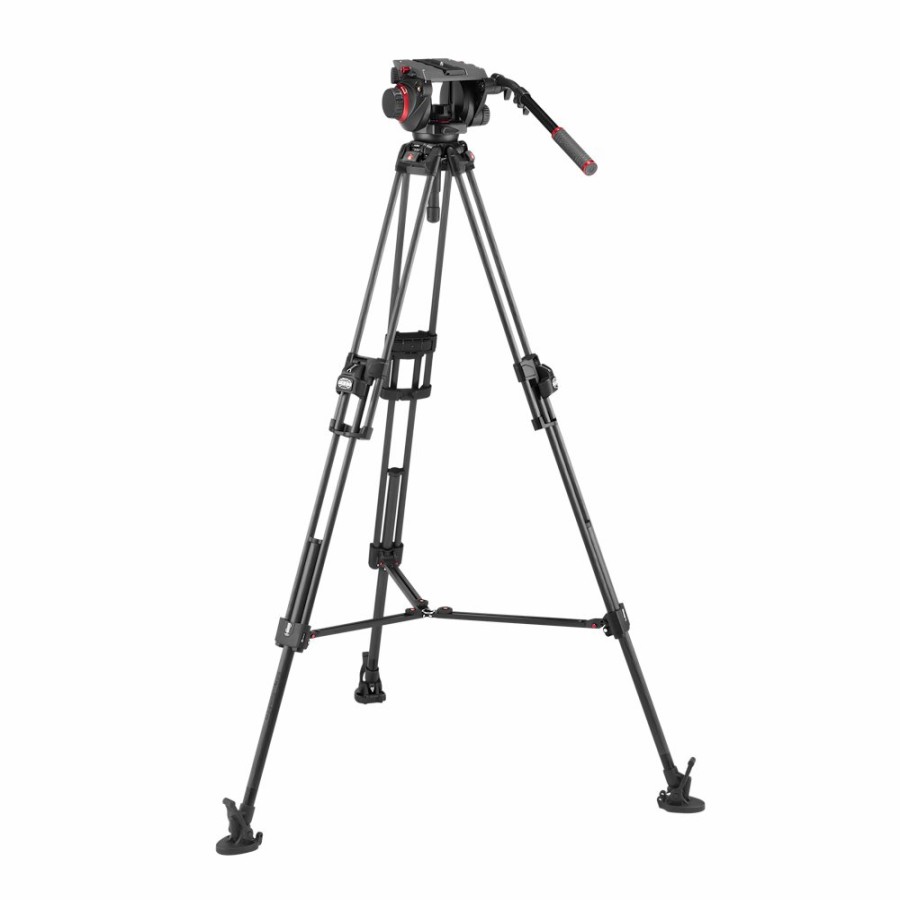 VIDEOSTATIV Manfrotto | Manfrotto 509 Videohode Med 645 Fast Videostativ Karbonfiber