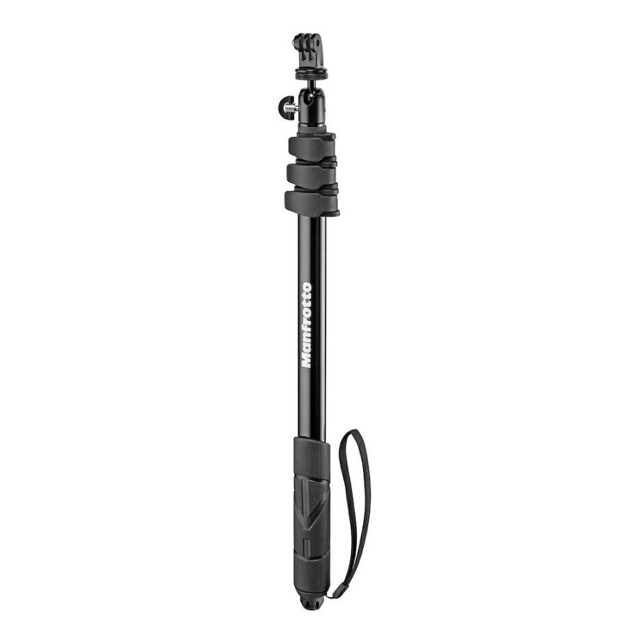 KAMERA Manfrotto | Compact Extreme Enbenstativ/Selfiestang Svart