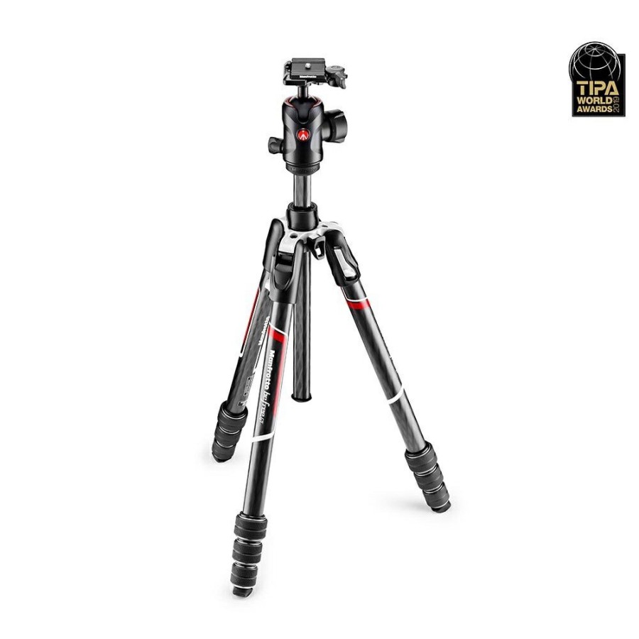 FOTOSTATIV Manfrotto | Befree Gt Carbon Fibre Tripod Twist Lock, Ball Head