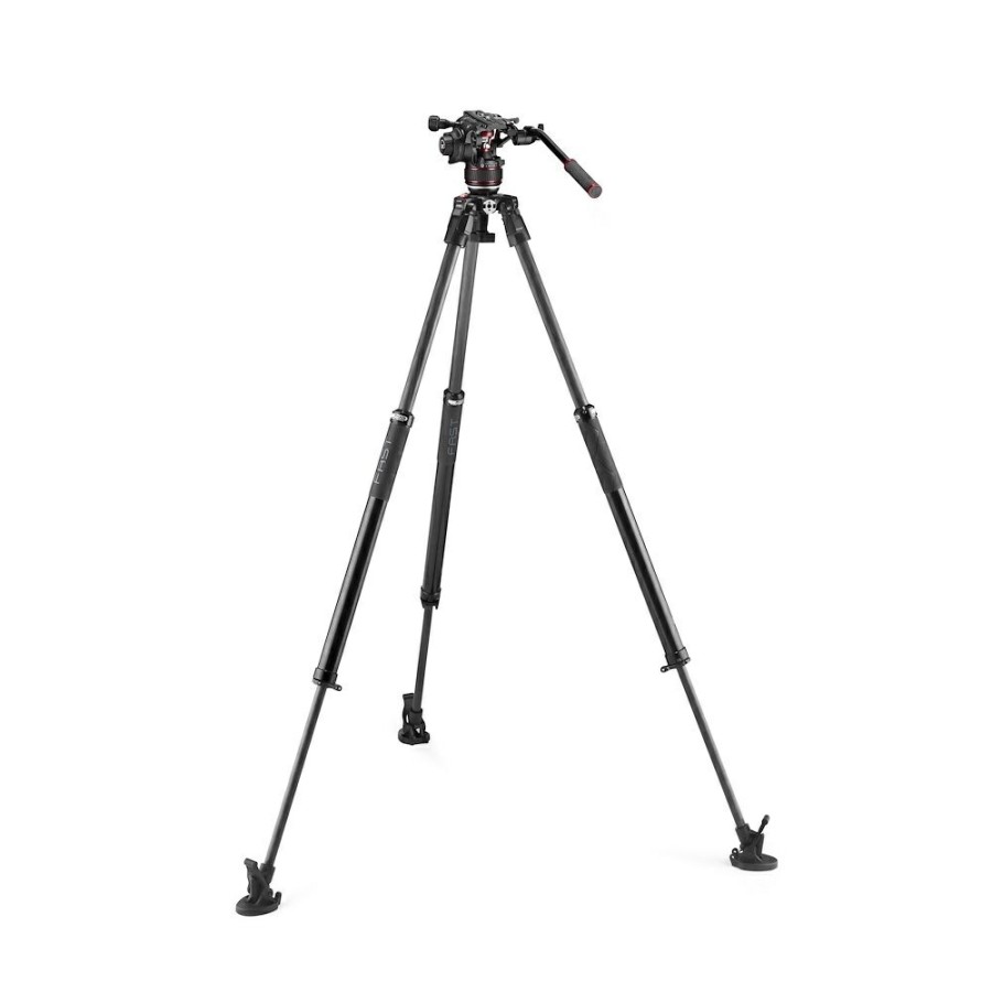 VIDEOSTATIV Manfrotto | Nitrotech 608 Med 635 Fast Videostativ Karbonfiber