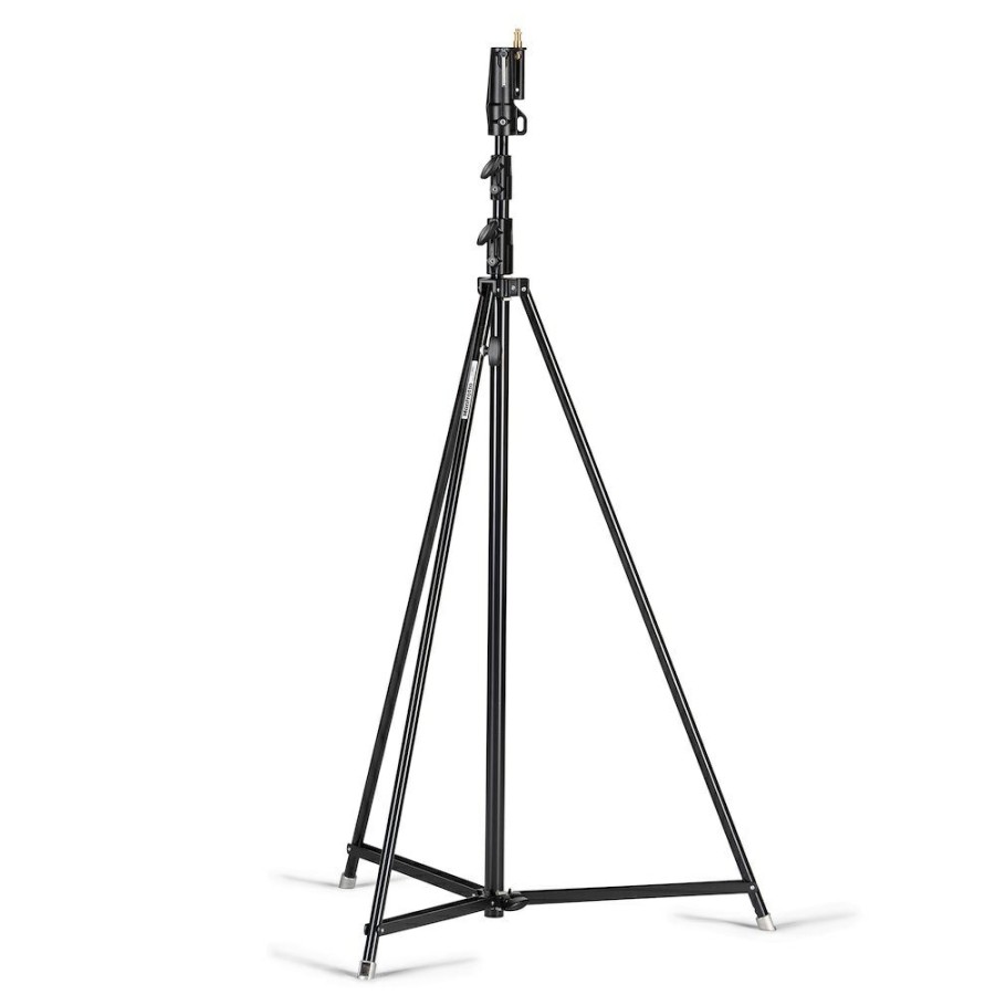 Lys Manfrotto | Lysstativ 3-Seksjoner Tall Makshoyde 380Cm, 1 Utjevningsben